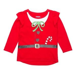 NWT! Lightning Bug Baby Girls Flutter Sleeve Tunic